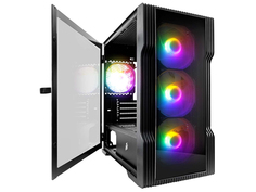 Корпус 1stPlayer Trilobite T3-G Black T3-G-BK-4F1