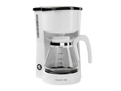 Кофеварка Galaxy GL 0709 White
