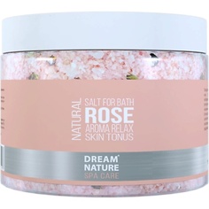 Соль для ванны DREAM NATURE SPA CARE Соль для ванн с цветами розы 600.0