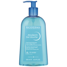 Средства для душа BIODERMA Мягкий очищающий гель для душа для нормальной, сухой и атопичной кожи Atoderm 500