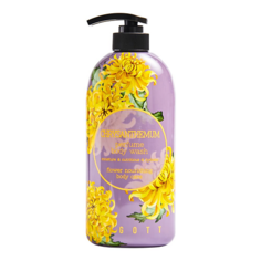 JIGOTT Гель для душа хризантема CHRYSANTHEMUM PERFUME BODY WASH 750