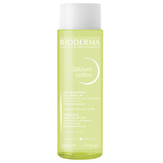 Уход за лицом BIODERMA Лосьон увлажняющий для жирной и комбинированной кожи лица Sebium 200