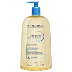 Средства для ванной и душа BIODERMA Ультрапитательное масло для душа для сухой, чувствительной и атопичной кожи Atoderm 1000