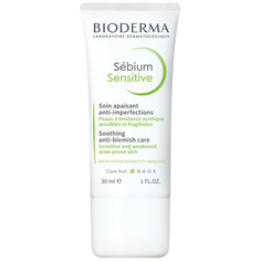 Крем для лица BIODERMA Увлажняющий, успокаивающий крем для проблемной кожи лица Sebium Sensitive 30.0