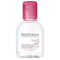 Средства для снятия макияжа BIODERMA Мицеллярная вода для очищения нормальной и чувствительной кожи лица Sensibio H2O 100