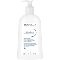 Средства для умывания BIODERMA Успокаивающий гель для сухой, раздраженной и атопичной кожи лица и тела Atoderm Intensive 500