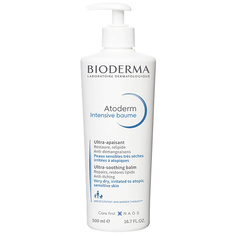 Уход за телом BIODERMA Бальзам для восстановления сухой и атопичной кожи лица и тела Atoderm Intensive 500