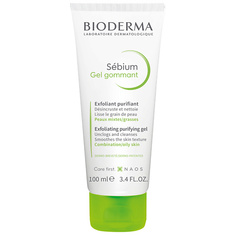 Эксфолиант для лица BIODERMA Гуммирующий гель для выравнивания тона лица и борьбы с воспалениями Sebium 100.0