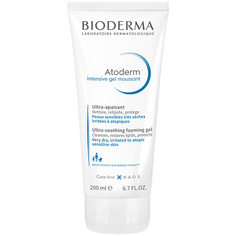 Средства для умывания BIODERMA Успокаивающий гель для сухой, раздраженной и атопичной кожи лица и тела Atoderm Intensive 200