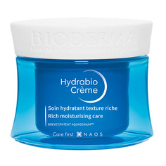 Крем для лица BIODERMA Крем увлажняющий для сухой и обезвоженной кожи лица с насыщенной текстурой Hydrabio 50.0