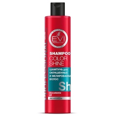 Шампунь для волос EVI PROFESSIONAL Шампунь "Интенсивный" уход для окрашенных и мелированных волос Professional Salon Hair Care Shampoo Color Shine