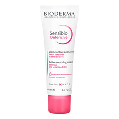 Уход за лицом BIODERMA Легкий увлажняющий крем для чувствительной кожи лица Sensibio Defensive 40