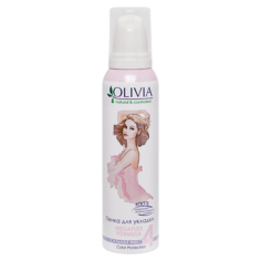 Мусс для укладки волос OLIVIA NATURAL & CONTROLLED Пенка для укладки волос с экстрактом родиолы розовой 150.0