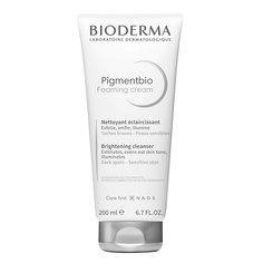 Средства для умывания BIODERMA Осветляющий и очищающий крем против гиперпиментации кожи лица Pigmentbio 200