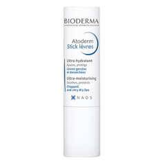 Уход за губами BIODERMA Стик для губ питательный, увлажняющий, восстанавливающий Atoderm 4