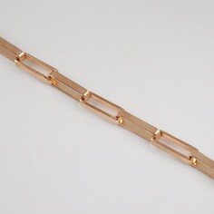 Цепочка для сумки, железная, 18 × 6 мм, 3 ± 0,1 м, цвет золотой Арт Узор