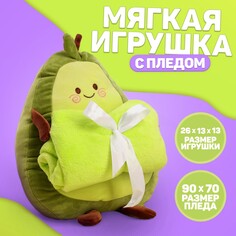 Мягкая игрушка с пледом Milo Toys