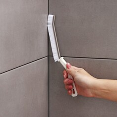 Щетка для очистки узких мест доляна, 23×2 см, цвет белый