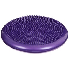 Подушка балансировочная onlytop, массажная, d=35 см, цвет фиолетовый NO Brand