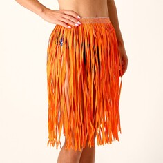 Гавайская юбка, 60 см, цвет оранжевый Страна Карнавалия