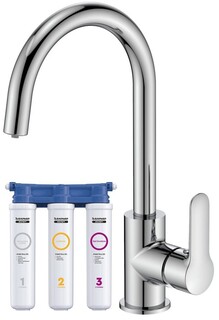 Смеситель для кухни с фильтром IDDIS Cuba CUBSBFJi05 + H851P00