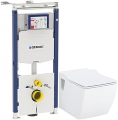Комплект подвесной унитаз Creavit Trend TP324-11CB00E-0000 + KC2303.01.0000E + система инсталляции Geberit 111.362.00.5