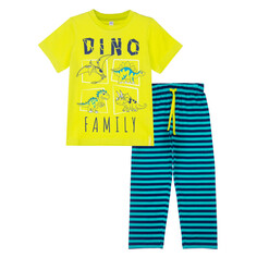 Комплекты детской одежды Playtoday Комплект для мальчиков Home dino night kids boys (футболка, брюки)