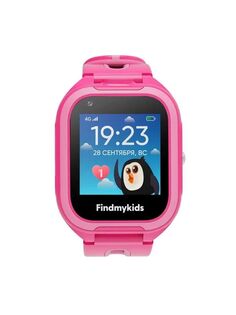 Детские умные часы ELARI Findmykids 4G Go Pink 331006