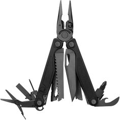 Мультитул Leatherman Charge Plus, 19 функций, черный, нейлоновый чехол, набор бит 832601