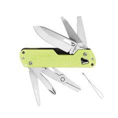 Мультитул Leatherman Free T4, 12 функций, желтый 832883