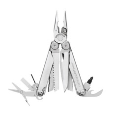 Мультитул Leatherman Wave Plus 2H, 18 функций, стальной, нейлоновый чехол 832921