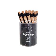 Ручка шариковая Be Smart Blogger Девушка, 0,7 мм, цвет чернил синий