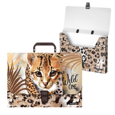 Портфель пластиковый Erich Krause Wild Cat A4