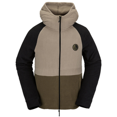 Флисовая кофта Volcom 22-23 V-Science Full Zip Fleece Dark Khaki