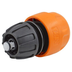 Соединители шланговые коннектор GF 1/2" с аквастопом пластик