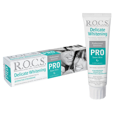 Пасты зубные паста зубная R.O.C.S. Pro Delicate Whitening Sweet Mint 135г