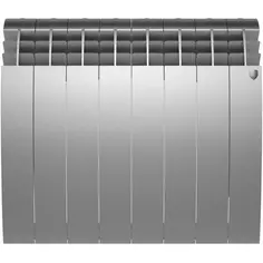 Радиатор Royal Thermo Biliner 500 биметалл 8 секций боковое подключение цвет серый