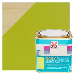 Лак для мебели V33 цвет зелёное яблоко 0.5 л