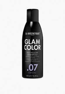 Шампунь La Biosthetique для окрашенных волос No Yellow .07 Crystal NEW! Glam Color, 100 мл