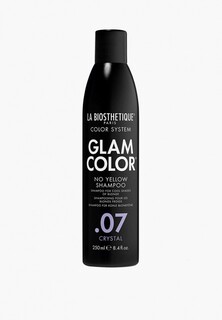 Шампунь La Biosthetique для окрашенных волос No Yellow .07 Crystal Glam Color, 250 мл
