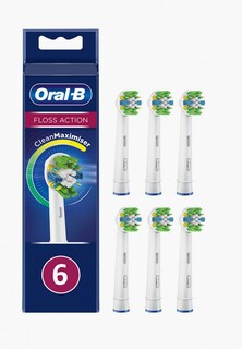 Комплект насадок для зубной щетки Oral B FlossAction EB25RB-6 (6 шт.)
