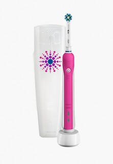 Электрическая зубная щетка Oral B PRO 750 Pink D16.513.UX + Футляр