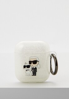 Чехол для наушников Karl Lagerfeld Airpods 1/2 силиконовый TPU