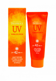 Крем солнцезащитный Deoproce Ежедневный Premium UV Sunblock Cream SPF 42 PA++, 100 мл