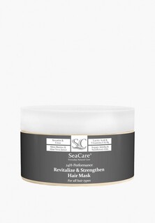 Маска для волос SeaCare Восстанавливающая и Укрепляющая с Кератином, Мочевиной, Витаминами Е и В5, Молочной Кислотой, Алоэ Вера и Натуральными Маслами, 250 мл