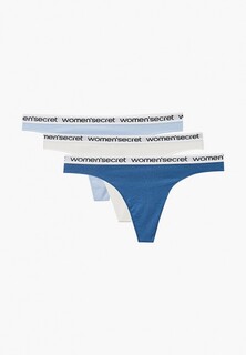 Трусы 3 шт. womensecret Women'secret THONG