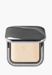 Пудра Kiko Milano минеральная с эффектом сияния Radiant fusion baked powder - слоновая кость 01, 8.5 г