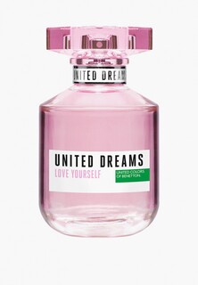 Туалетная вода United Colors of Benetton UNITED DREAMS Love Yourself, "чувственность и женственность", фруктовый цветочный аромат, 50 мл