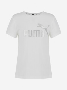 Футболка для девочек PUMA Ess+ Logo, Белый