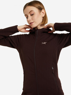 Джемпер флисовый женский Arcteryx Kyanite, Коричневый Arc'teryx